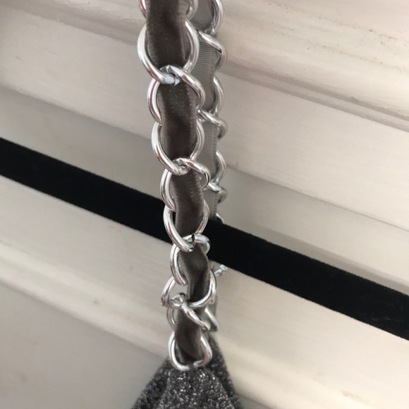 Shiny silver tank top - Picture 2 of 4